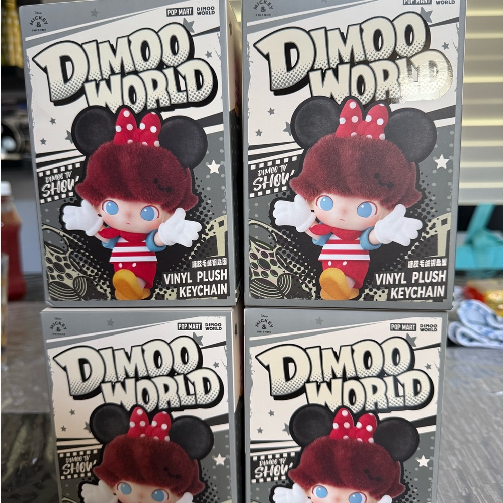 Pop Mart Dimoo World Vinyl Plush Keychain